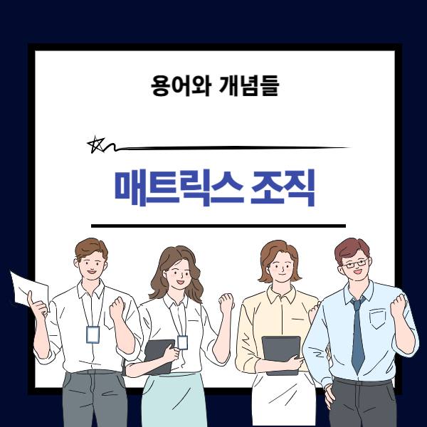 매트릭스 조직 뜻과 개념