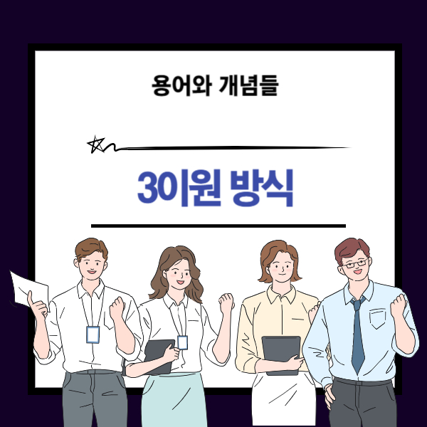 3이원방식 뜻과 현금흐름방식 개념 설명